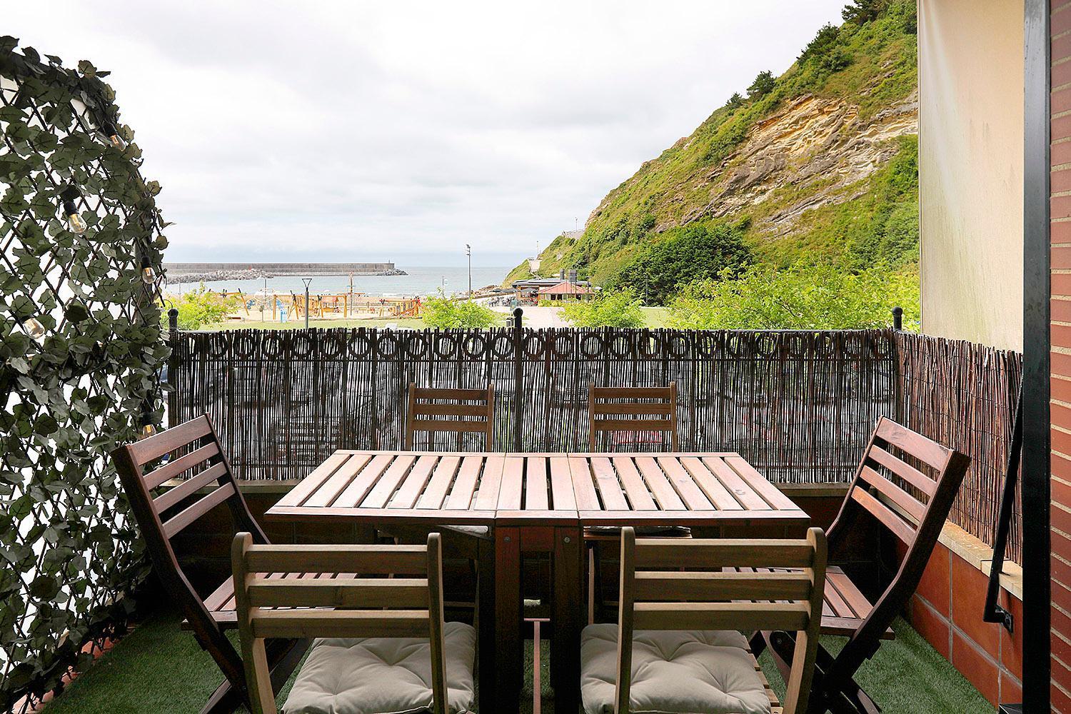 San Sebastian Orio Apartment On The Beach Garage Exterior photo
